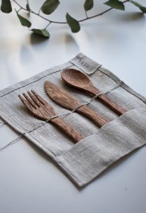 plastic free bamboo utensils