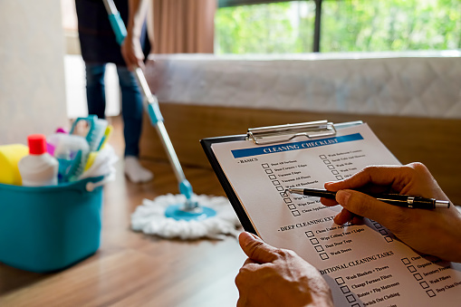 We work according to a comprehensive home maintenance checklist for spring.
