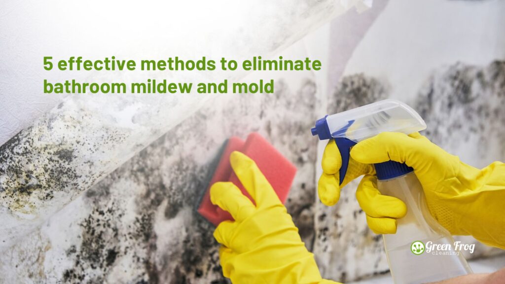 5 ways to bathroom mildew and mold