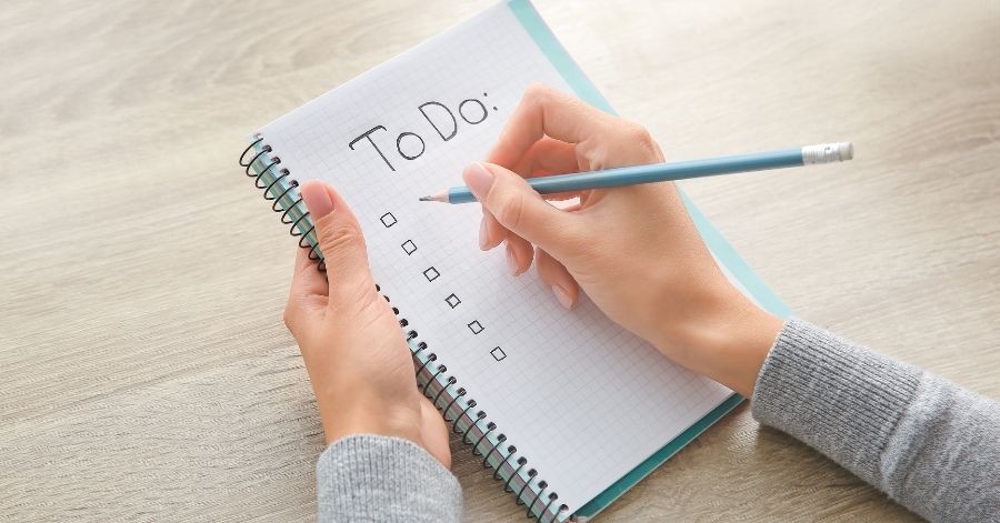 Clean House Schedule: checklist Clean House Schedule: checklist