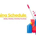 The Ultimate Cleaning Schedule (Daily, Weekly, Monthly Routine) The Ultimate Cleaning Schedule (Daily, Weekly, Monthly Routine)